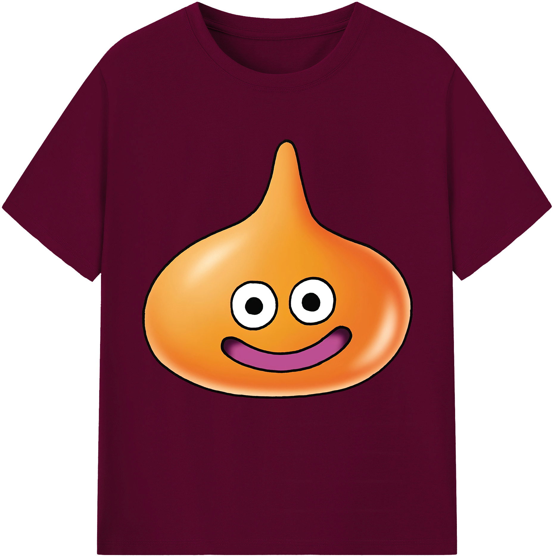 （画像用） ドラゴンクエスト Doragon Kuesuto Dragon Quest レディースカジュアルプリントTシャツ（綿100％）